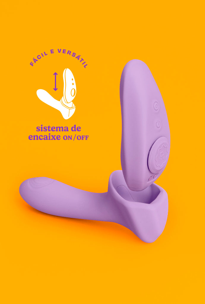 Calcinha Vibratória Fit 2 Encaixe | Sex Shop Produtos Eróticos Online pantynova