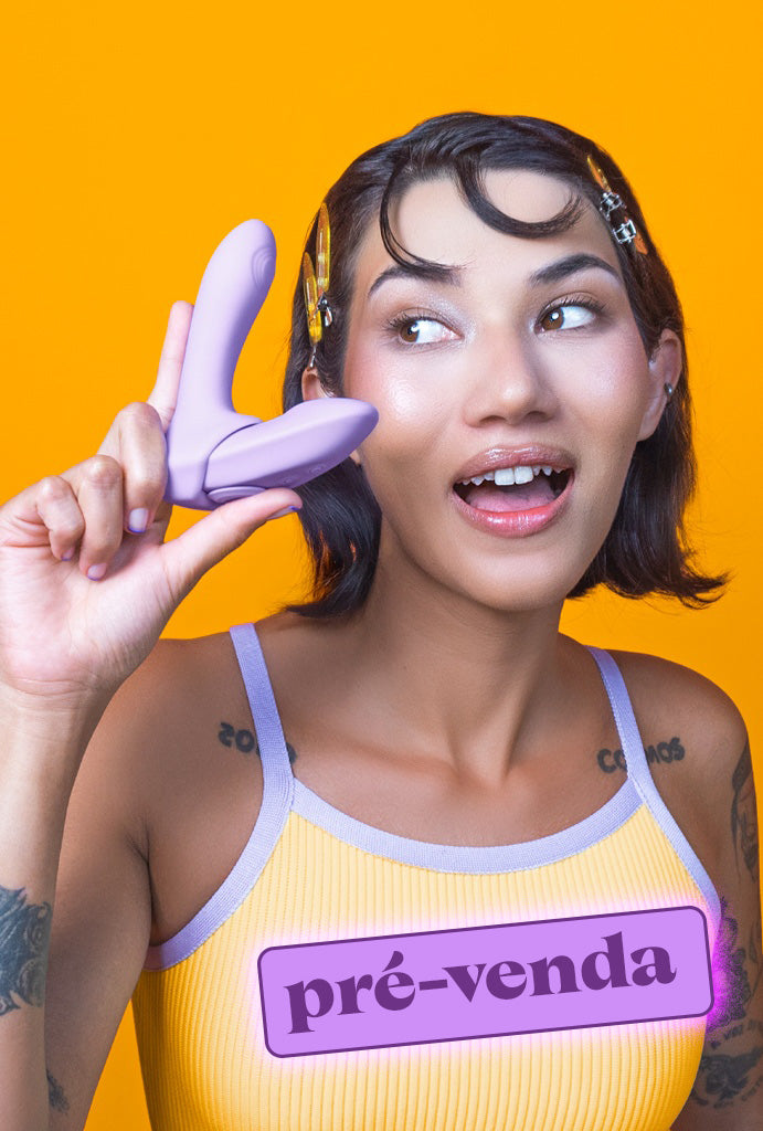 Calcinha Vibratória Fit 2 Mãos Modelo | Sex Shop Produtos Eróticos Online pantynova