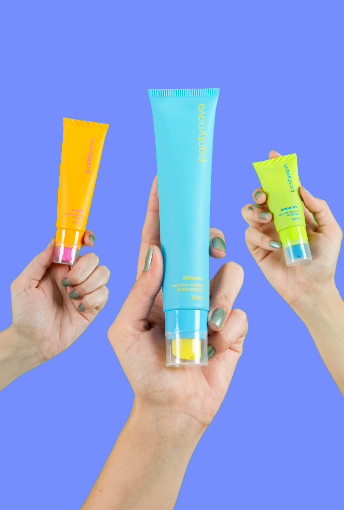 Kit Lubrificante íntimo natural Bruma, Booster e Gloss, pantynova | Sex Shop Produtos Eróticos Online