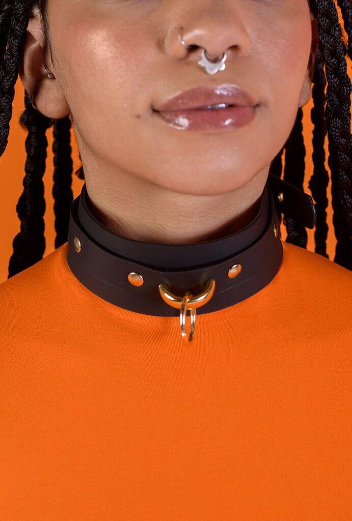 BDSM - Choker DRK Love - pantynova | Sex Shop Produtos Eróticos Online