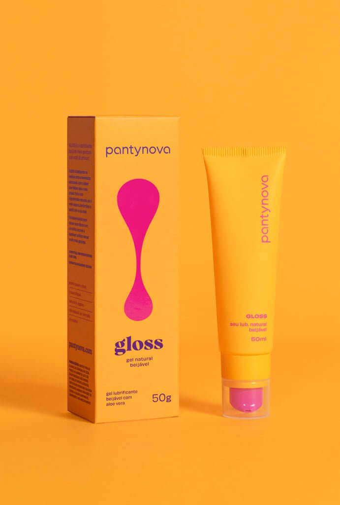 Lubrificante Íntimo Beijável - GLOSS 50ml Lub beijável - pantynova | Sex Shop Produtos Eróticos Online